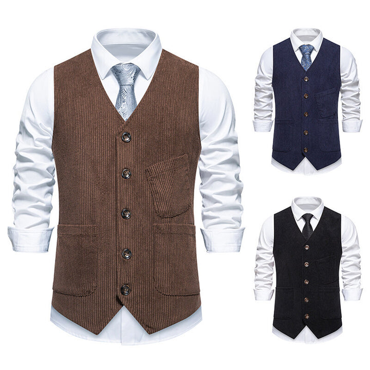 Herren elegante Weste im klassischen Design Echoarchiv
