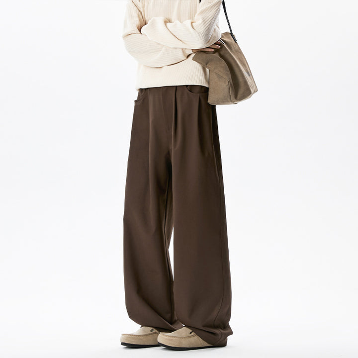Damen Weit Schnitt Elegante Stoffhose Echo Archiv