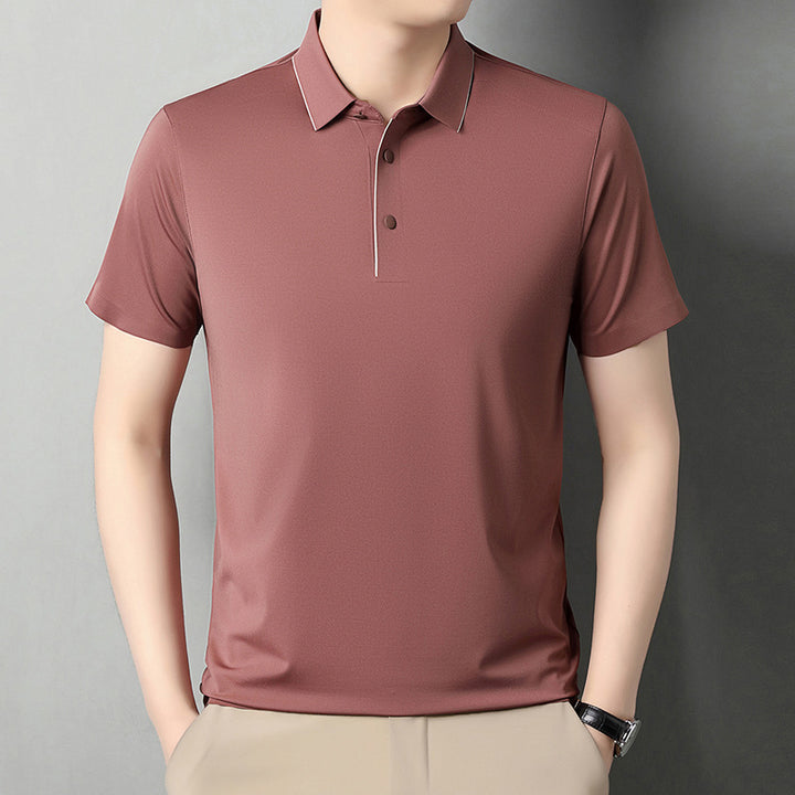 Herren stilvolles Poloshirt mit innovativer feuchtigkeitsableitender Technologie Echoarchiv