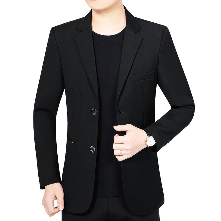 Herren Schlankes Business-Sakko mit minimalistischem Design und Stretch-Komfort – Tianoro