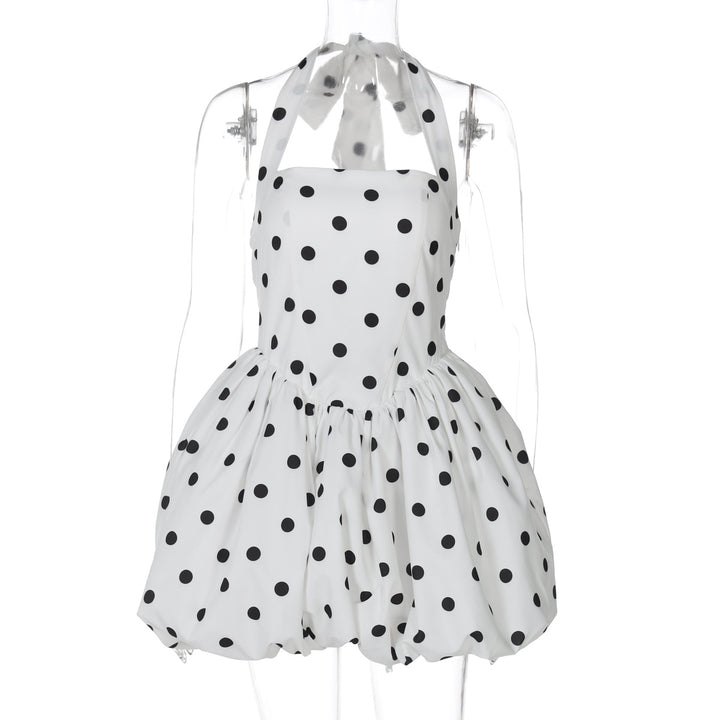 Damen Babydoll Kleid mit Punkten Echo Archiv