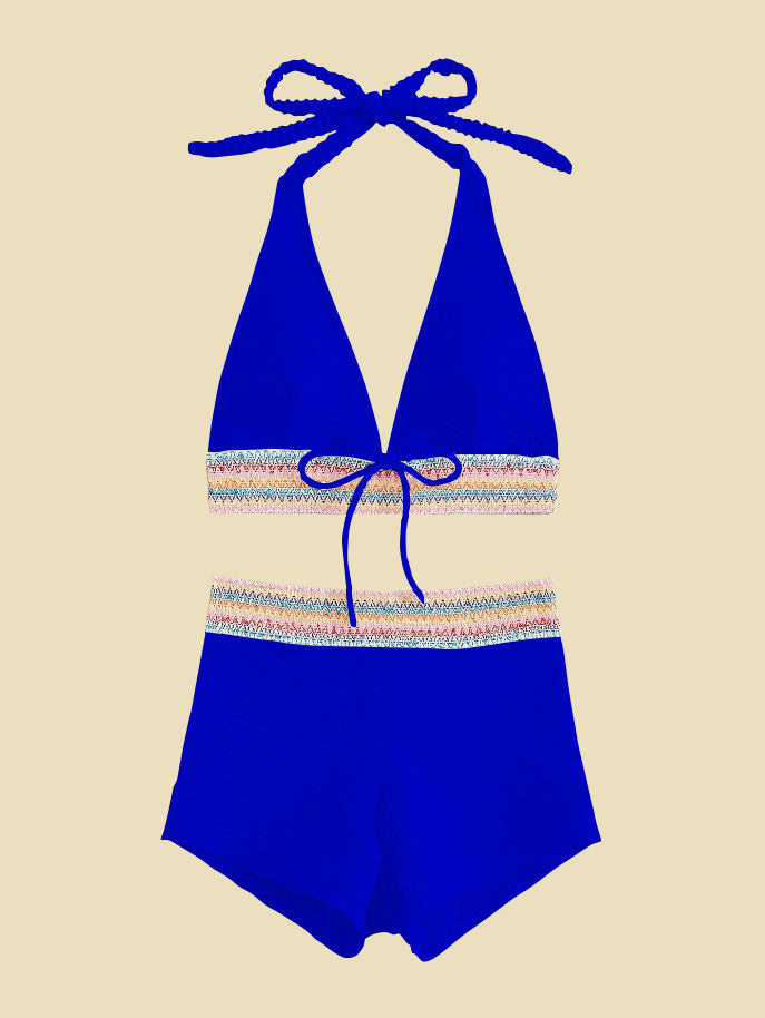 Damen Bikini-Set mit hoch geschnittenen Shorts Echo Archiv
