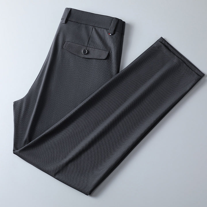 Herren eleganter Anzughose mit feinem Strukturdesign Echoarchiv