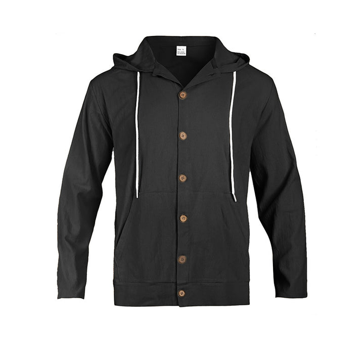 Herren Leichte Kapuzenjacke mit praktischen Taschen Echo Archiv
