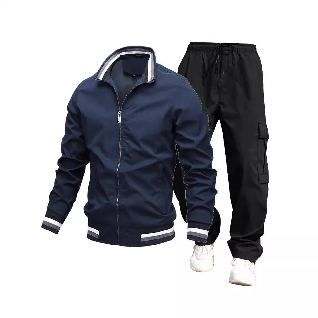 Herren Sportliche Jacke und Cargo-Hosen Echo Archiv