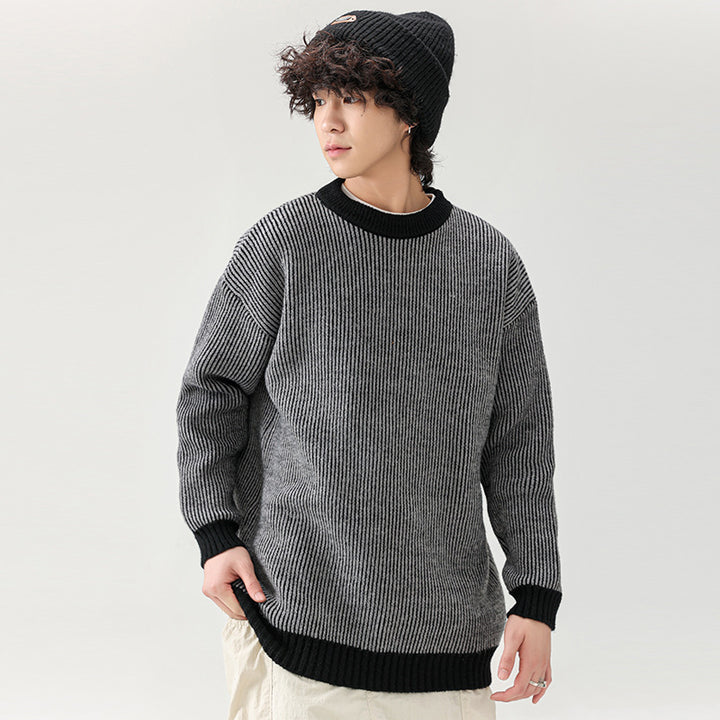 Herren Grobstrickpullover Echoarchiv