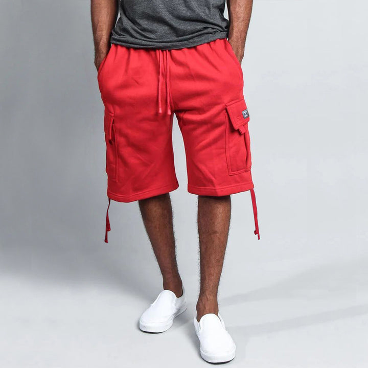Herren Cargo-Shorts mit praktischen Taschen und verstellbarem Kordelzug Echoarchiv