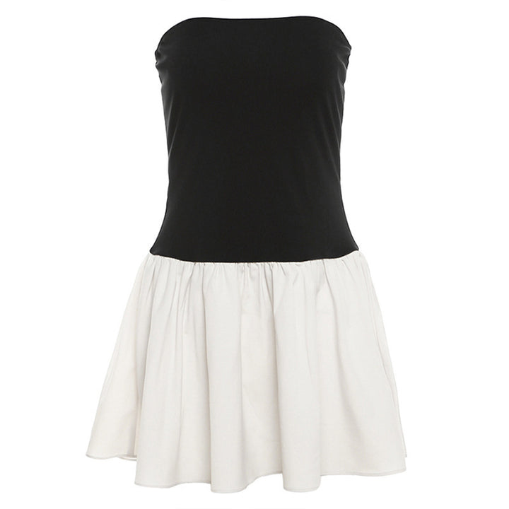 Damen Bandeau Minikleid mit voluminösem Rock Echo Archiv
