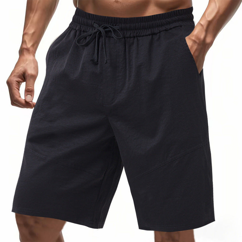 Herren lässige Strandshorts mit elastischem Bund und praktischen Taschen Echoarchiv