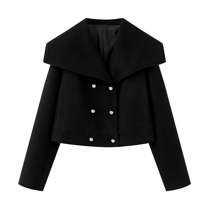 Damen Kurzjacke mit großem Matrosenkragen und zweireihiger Knopfleiste Echo Archiv