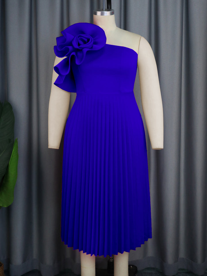 Damen elegantes Cocktailkleid mit voluminöser Blütenapplikation Echo Archiv