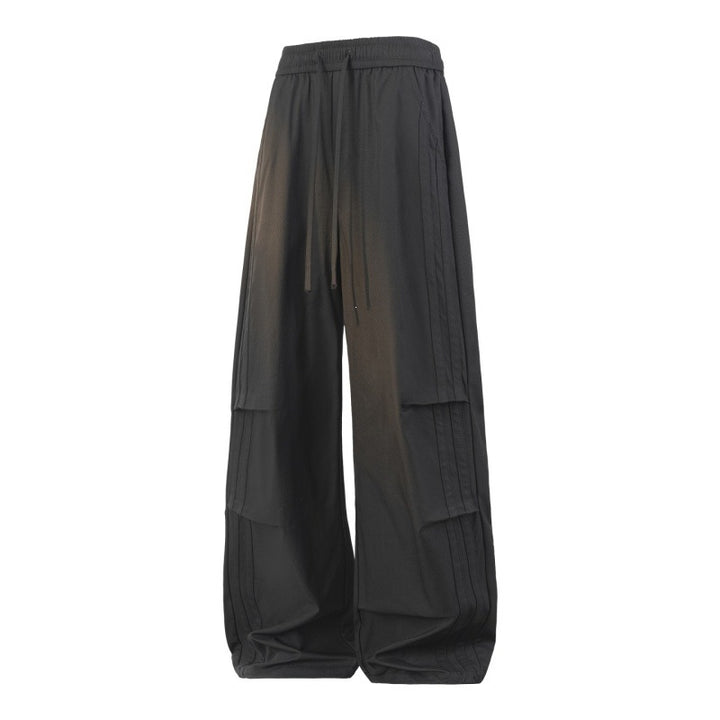 Damen Weite Lagen-Loungehose mit Cargo-Details & elastischem Tunnelzug Echoarchiv