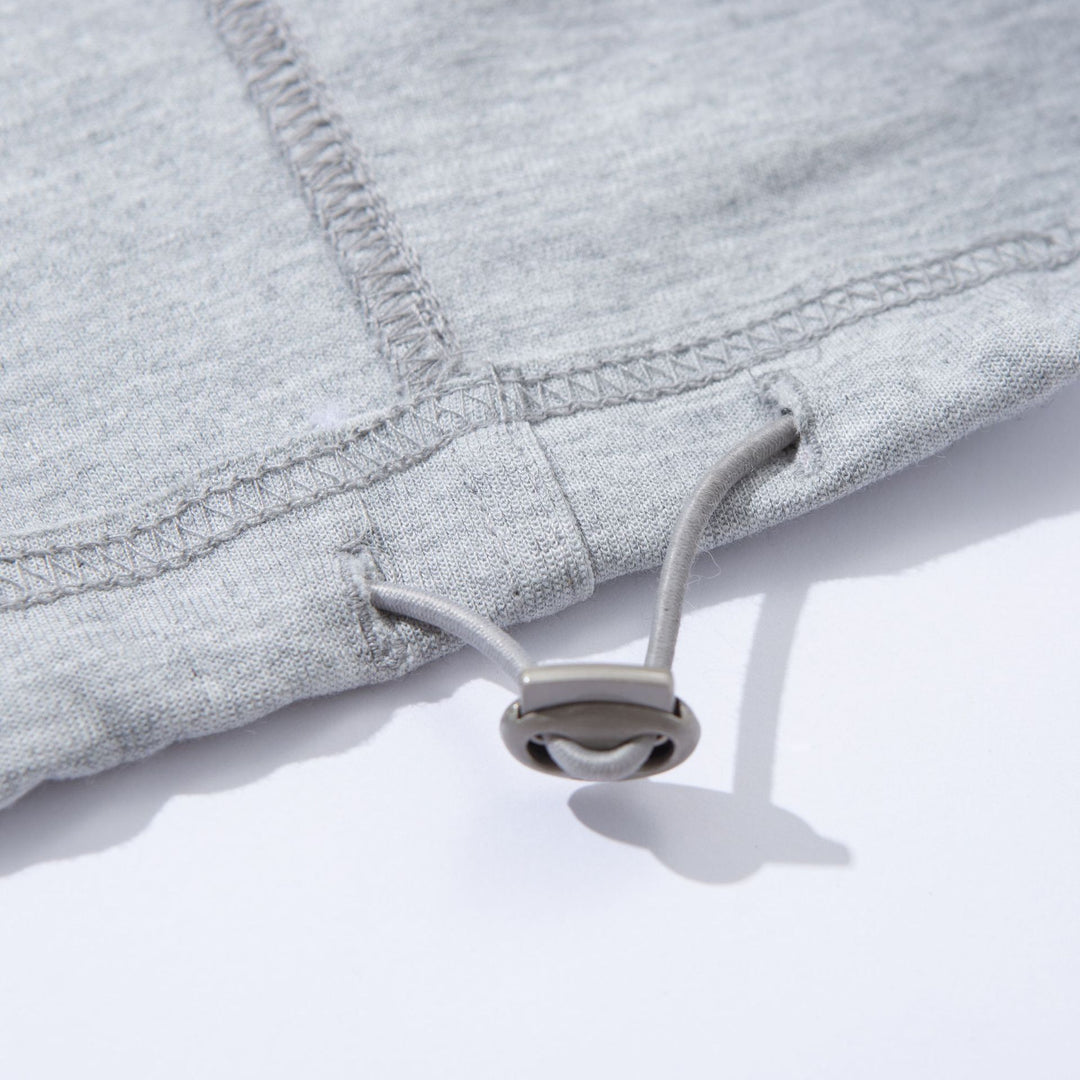Unisex Weite French‑Terry Sweatpant mit elastischem Tunnelzugbund, Seitentaschen und verstellbarem Saum Echoarchiv
