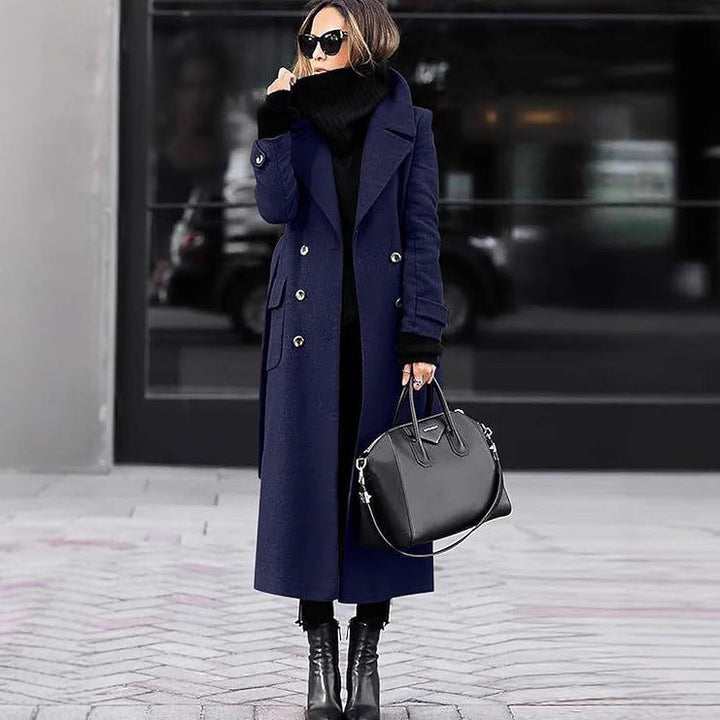 Damen eleganter Wollmantel Echoarchiv
