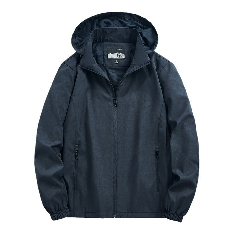 Herren praktische Windjacke Echo Archiv