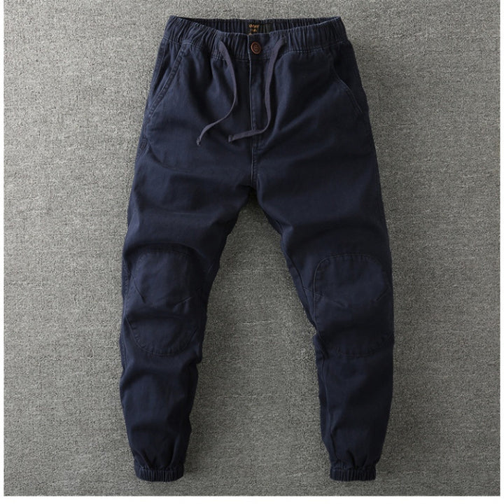 Herren bequeme Cargo-Hosen mit elastischem Bund und praktischen Taschen Echoarchiv