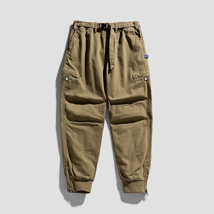 Herren Cargohose im Jogger‑Cut mit Multifunktions‑Taschen, verstärkten Knien und Reißverschlussbündchen Echo Archiv