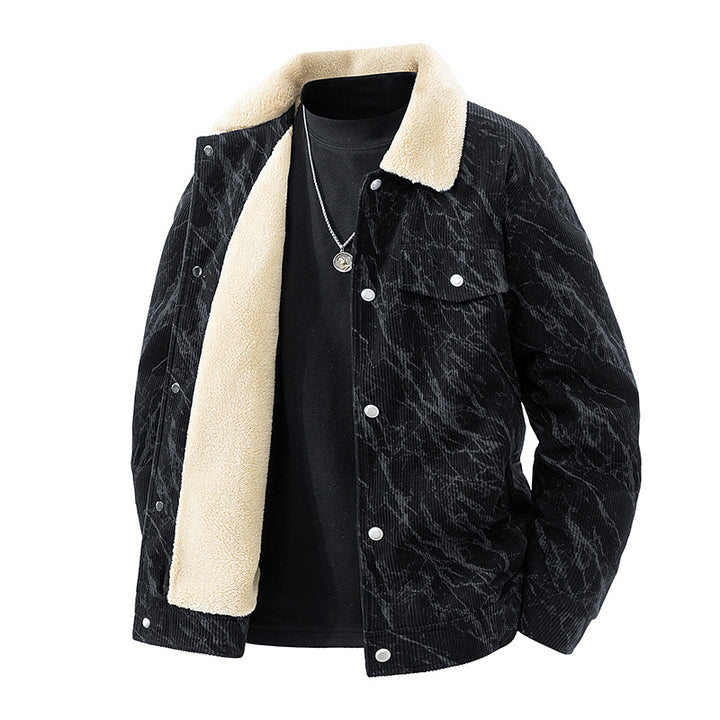 Herren Modische Cordjacke mit stylischem Design Echo Archiv