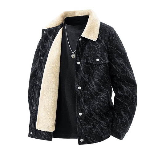 Herren Modische Cordjacke mit stylischem Design Echo Archiv