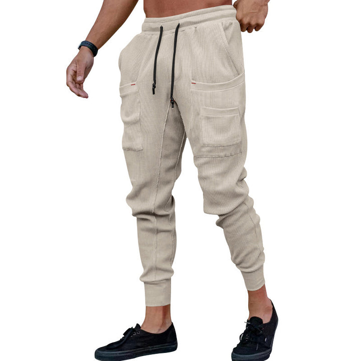 Herren Cargo-Jogginghose mit hochfunktionalen Taschen und flexiblem Bund Echoarchiv