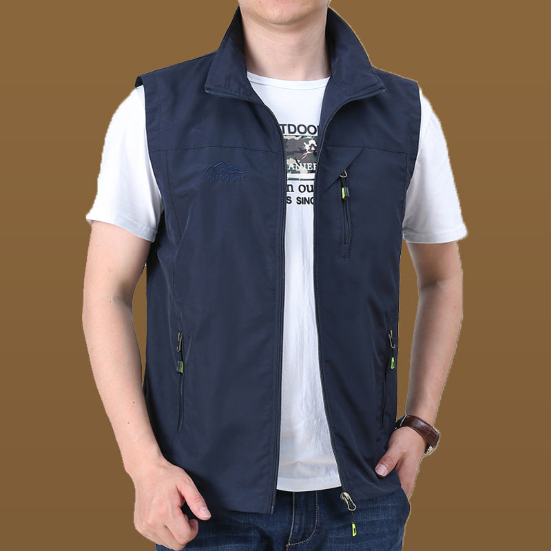 Herren Multifunktionale Outdoor-Weste Echo Archiv