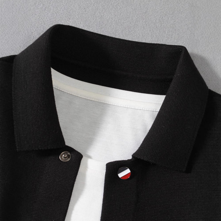 Herren Hemdjacke mit modernem Schnitt und sportlichen Akzenten Echoarchiv