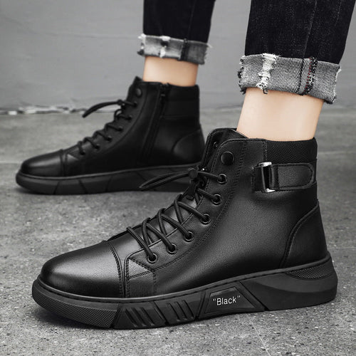 Damen hohe Sneaker Boots mit gepolsterter Innensohle und rutschfester Sohle Echo Archiv