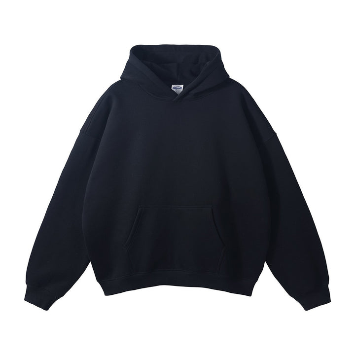 Unisex nan oversized Kapuzenpullover mit Kängurutasche und gerippten Bündchen Echo Archiv