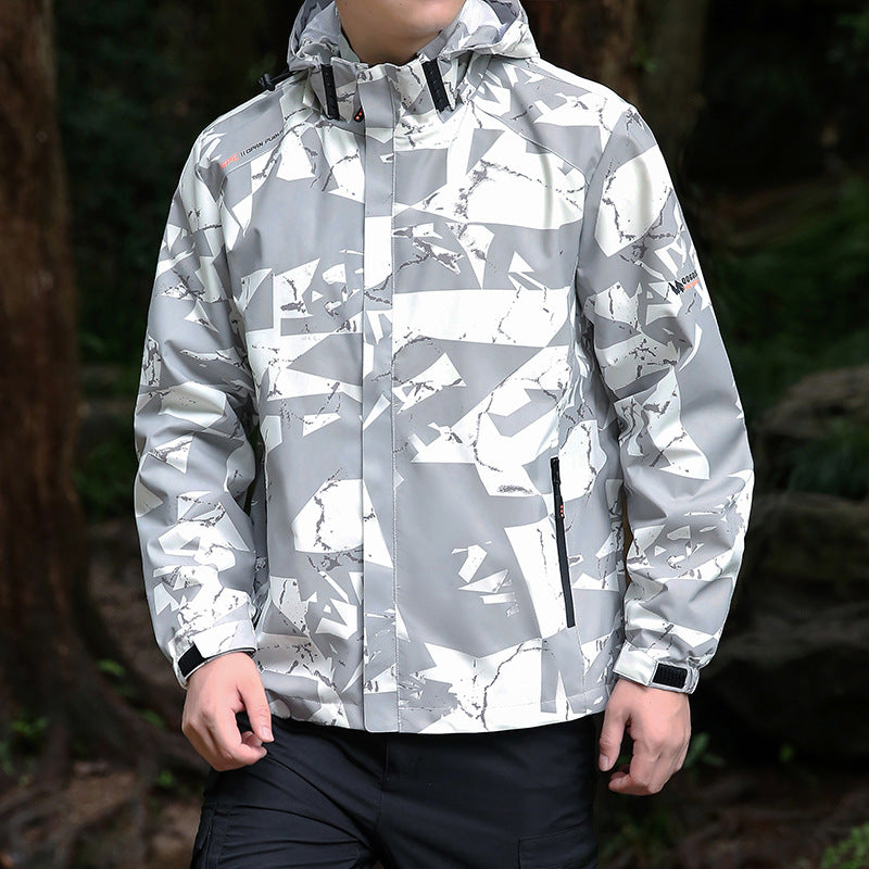 Herren-Allwetterjacke mit Hochleistungsdesign Echo Archive