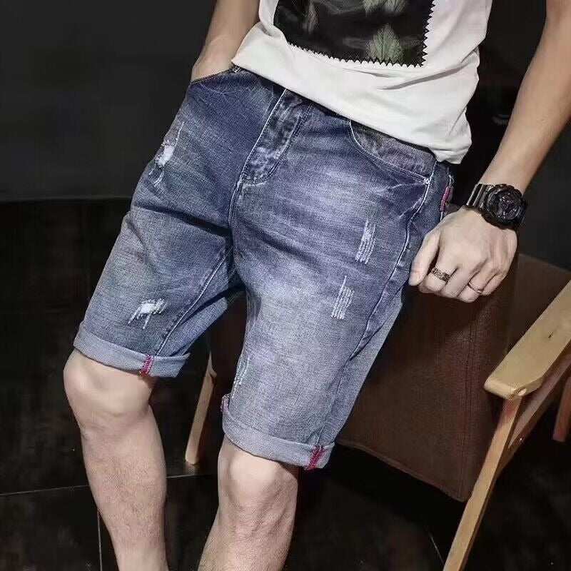 Herren JEchoarchivns Shorts Destroyed Elastikbund