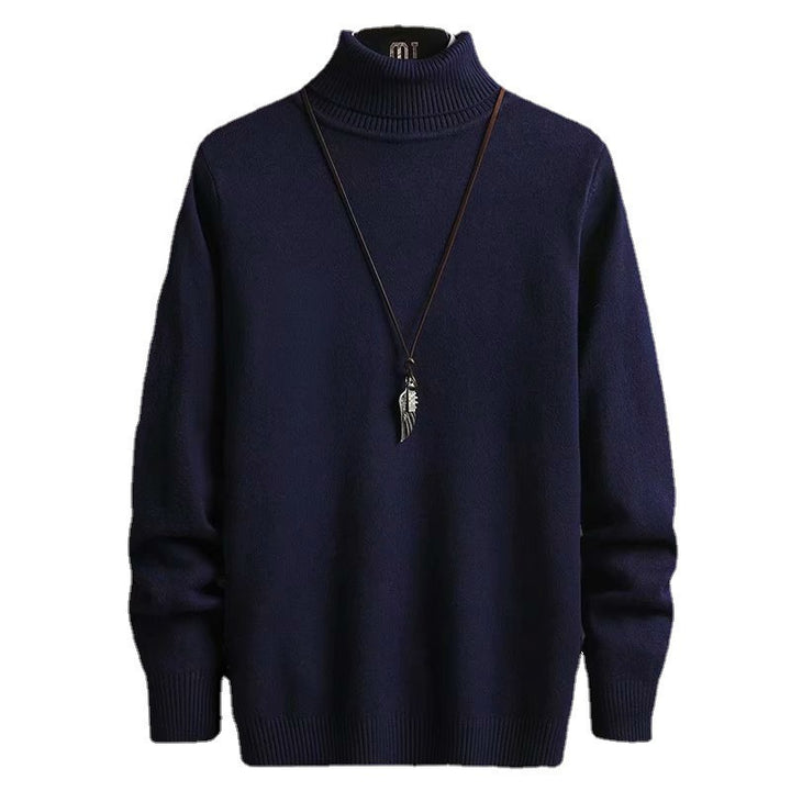 Herren Rollkragenpullover aus weicher Wolle Echoarchiv