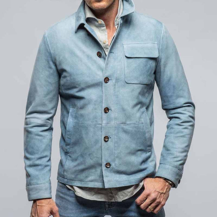 Herren lässige und stylische Jacke aus Rindleder Echoarchiv