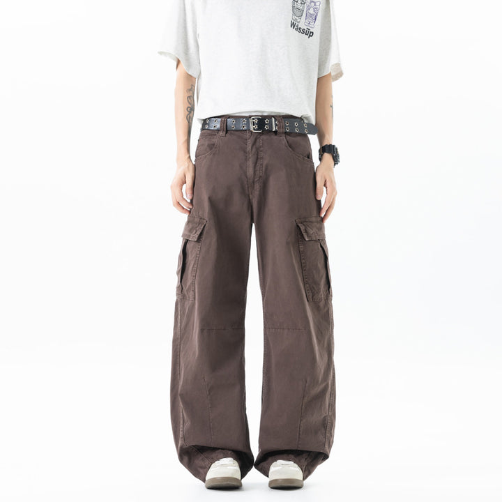 Damen Weite Baumwoll‑Cargo‑Culotte mit Multifachtaschen Echo Archiv