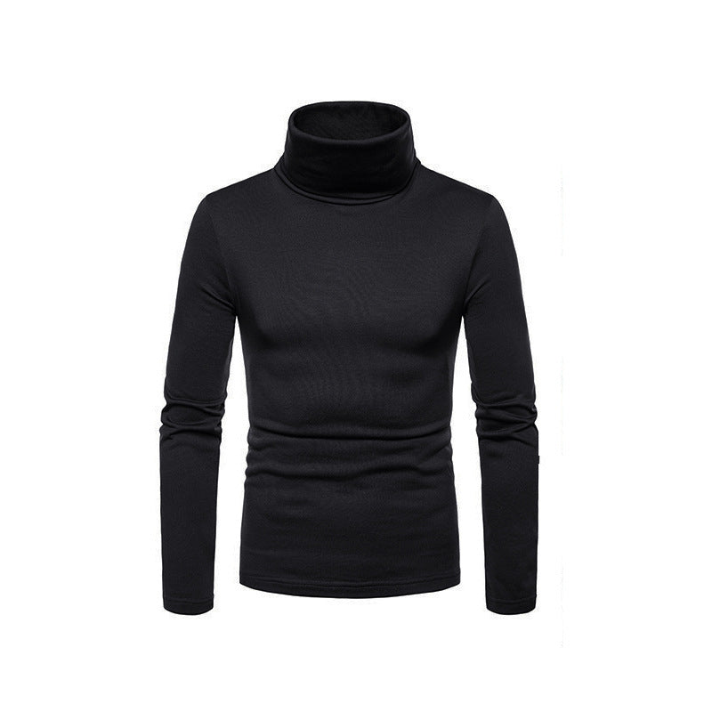 Herren Rollkragenpullover aus weichem Stretchmaterial Echoarchiv
