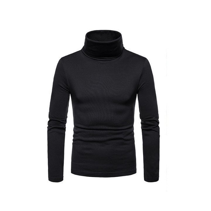 Herren Rollkragenpullover aus weichem Stretchmaterial Echoarchiv