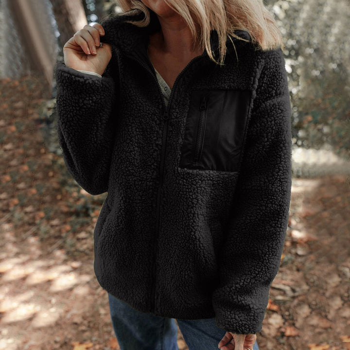 Damen Jacke mit hochabschließendem Kragen und praktischer Brusttasche Echoarchiv
