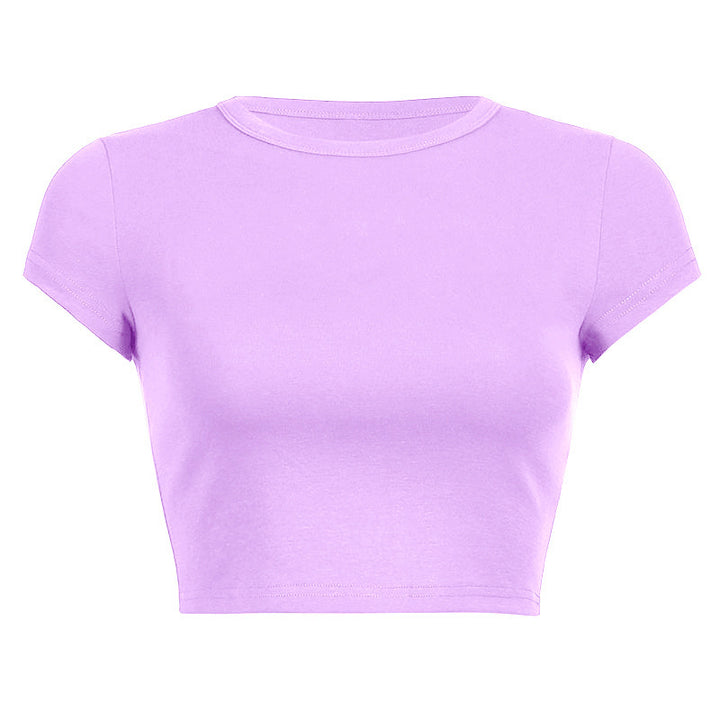 Damen Figurbetontes Crop-Top Echo Archiv