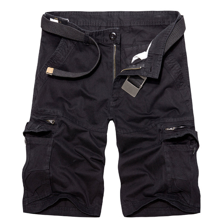 Herren Cargo-Shorts mit multifunktionalen Taschen und verstellbarem Gürtel Echoarchiv
