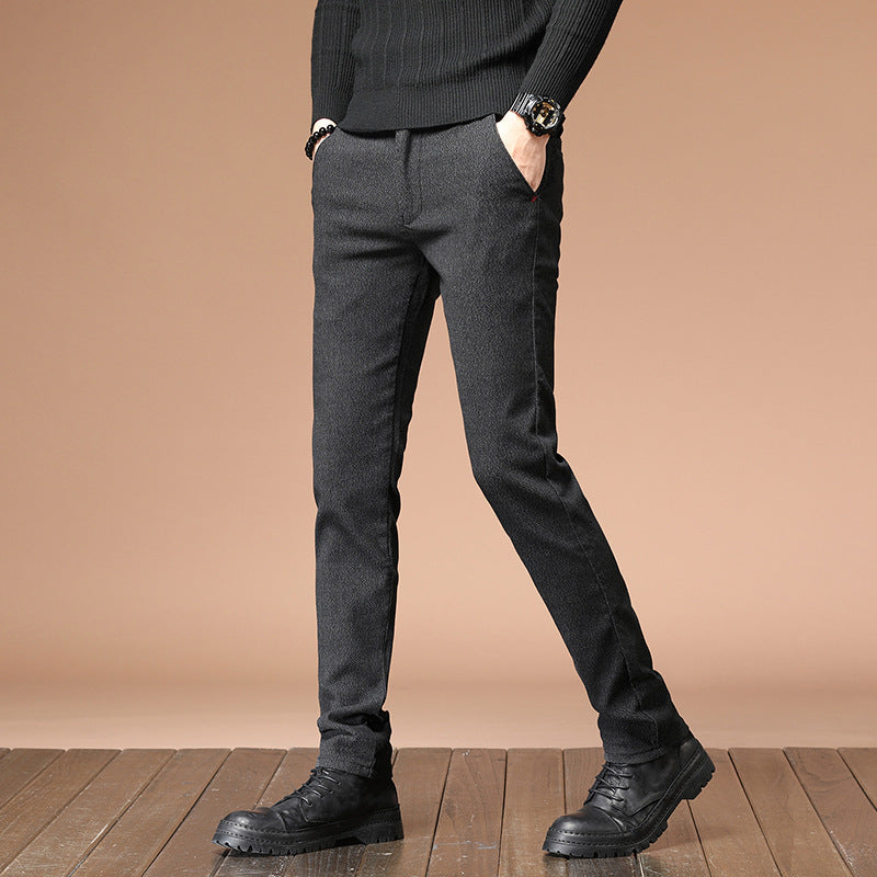 Herren elegante Grobstrick-Hose Echoarchiv