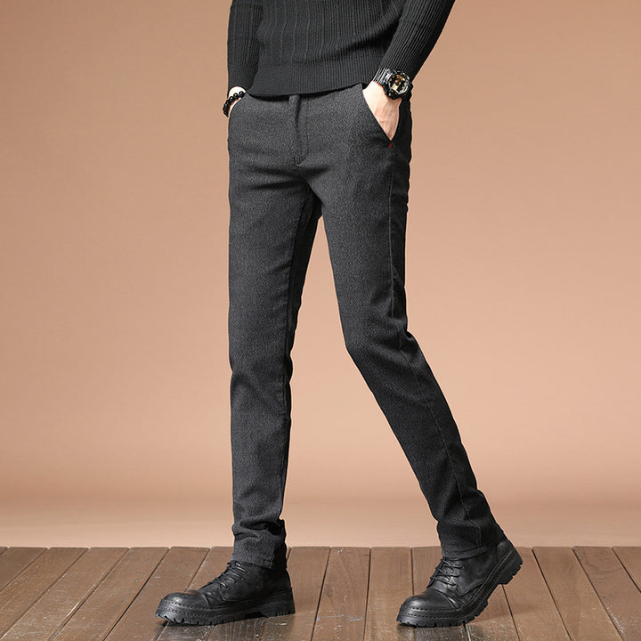 Herren elegante Grobstrick-Hose Echoarchiv