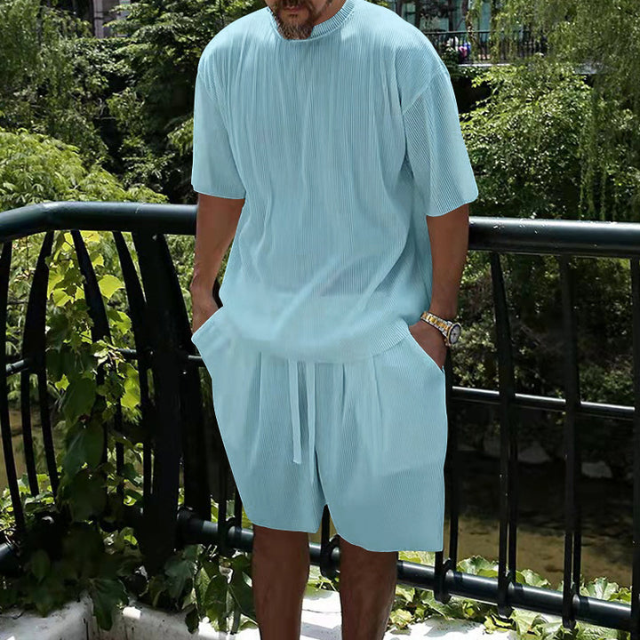 Herren Freizeit Shorts mit luftiger Passform und hochwertiger Struktur Echoarchiv