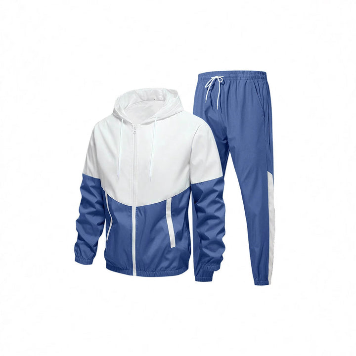 Herren Sportanzug mit atmungsaktiver Jacke und elastischen Jogginghosen Echoarchiv