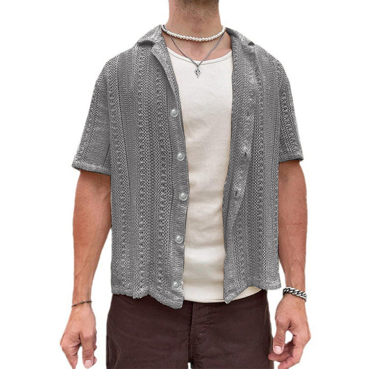 Herren luftige Strickbluse Echoarchiv