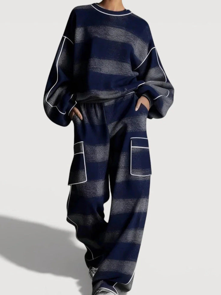 Damen Lässiges Sportliches Lounge-Set – Élanora