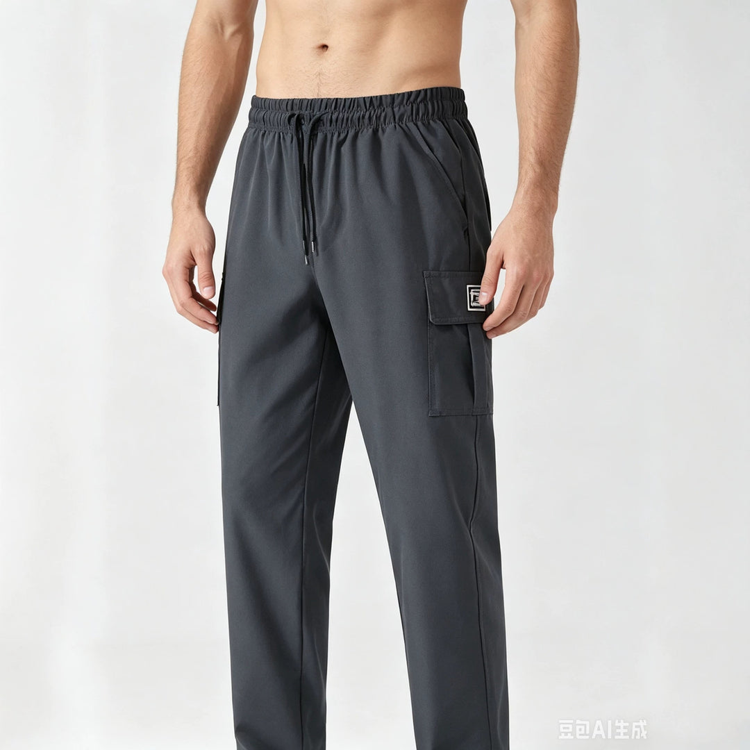 Herren Cargo-Hose mit elastischem Bund und praktischen Taschen Echo Archiv