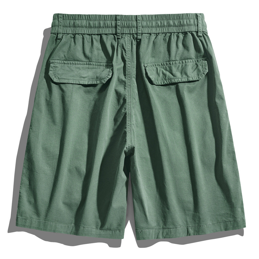Herren Cargo-Shorts mit elastischem Bund und multifunktionalen Taschen Echoarchiv 1758210123