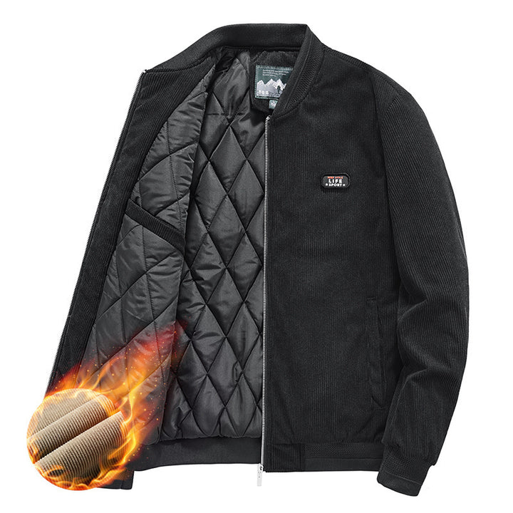 Herren leichte Steppjacke mit angenehm gefüttertem Innenbereich Echoarchiv