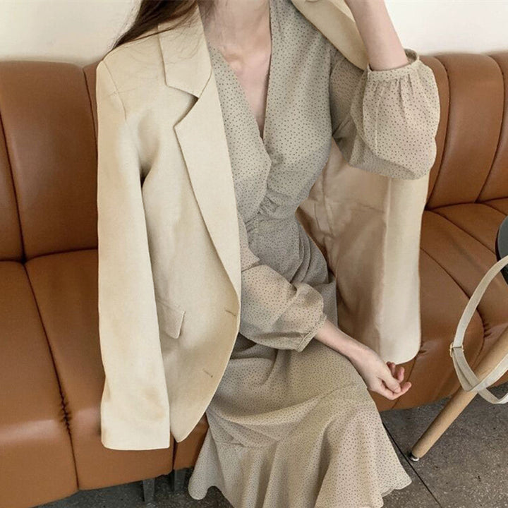 Damen Eleganter Schnitt Styles Blazer Echo Archiv