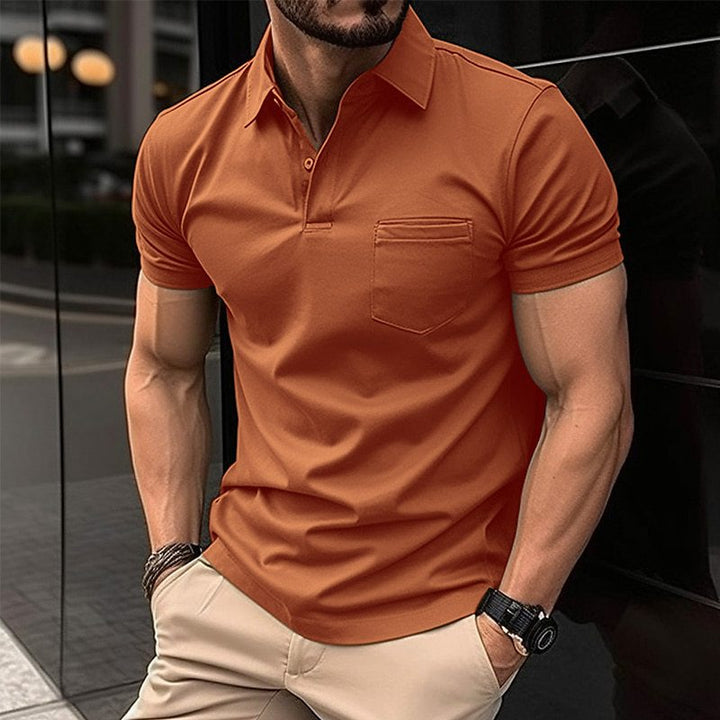 Herren Modern Fit Essential Polo-Shirt Echoarchiv