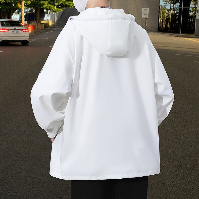 Unisex Freizeitjacke mit wasserdichten Eigenschaften und praktischen Taschen Echoarchiv